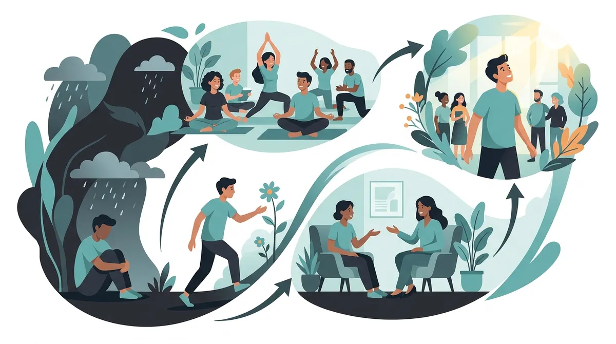 self isolation depression