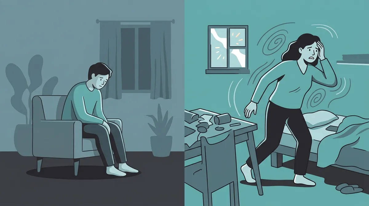 agitated depression