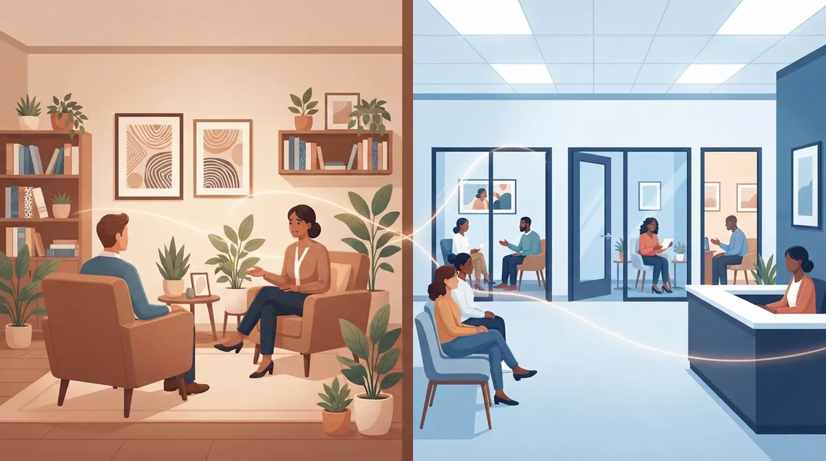 Solo vs. Group Practice: New Patient Therapy in Brandon?