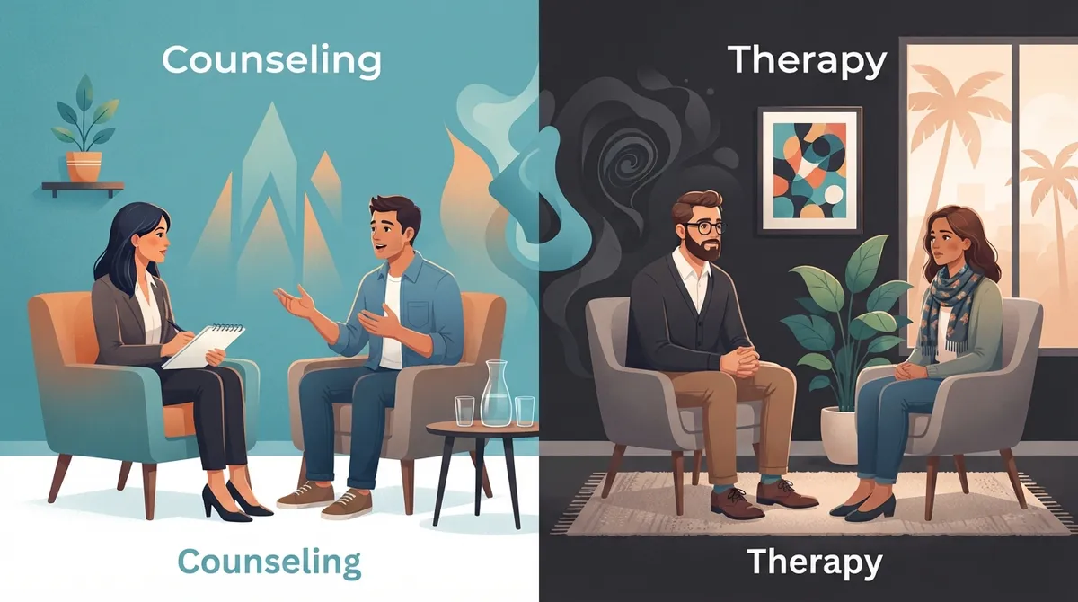 therapy vs counseling brandon florida